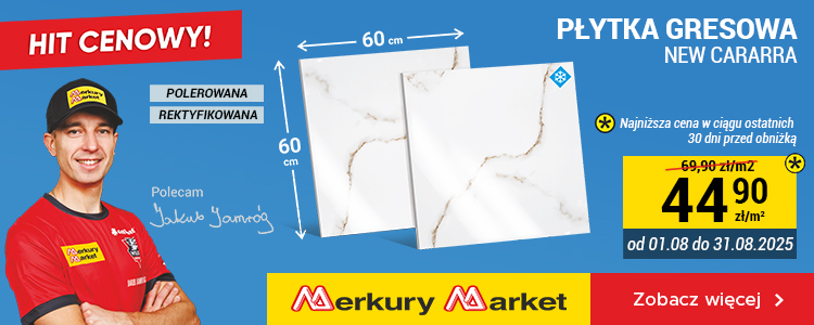 Merkury płytka